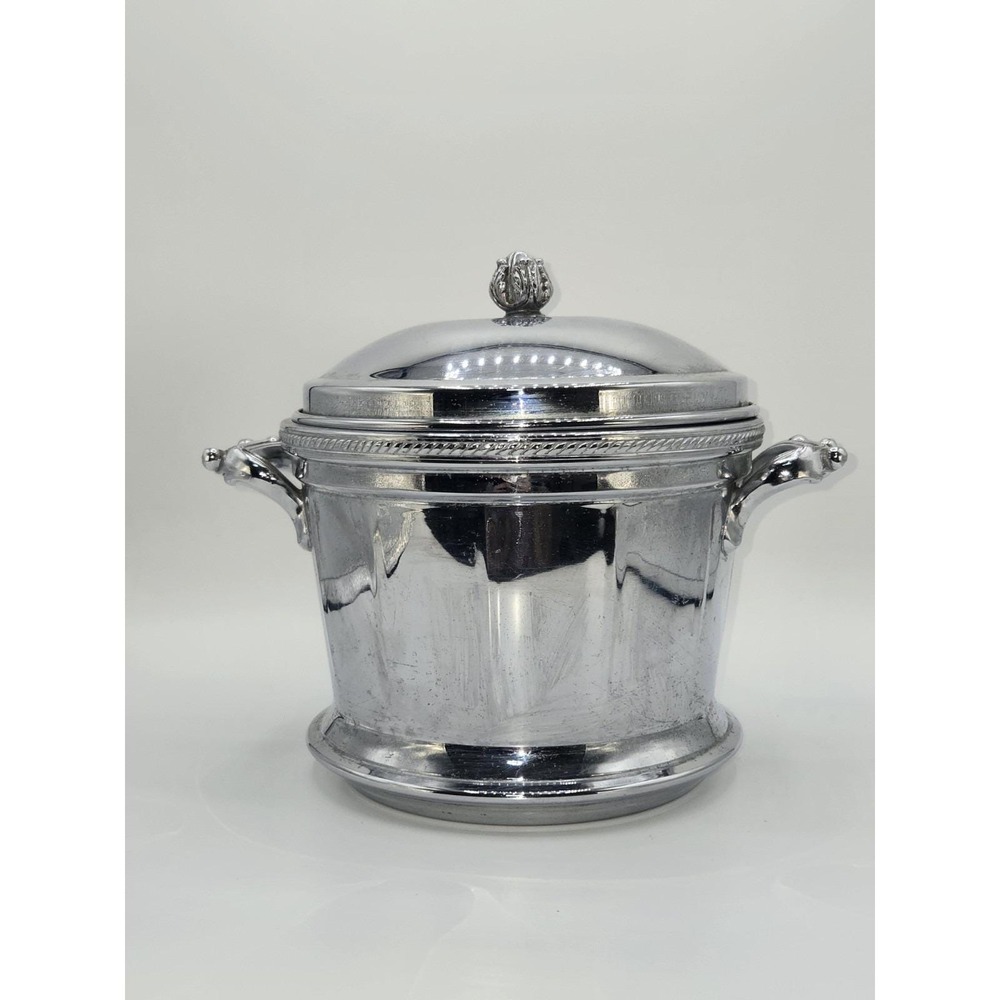Keystone Ware Mid Century‎ Modern 1960s Vacuum-Insulated Ice Bucket